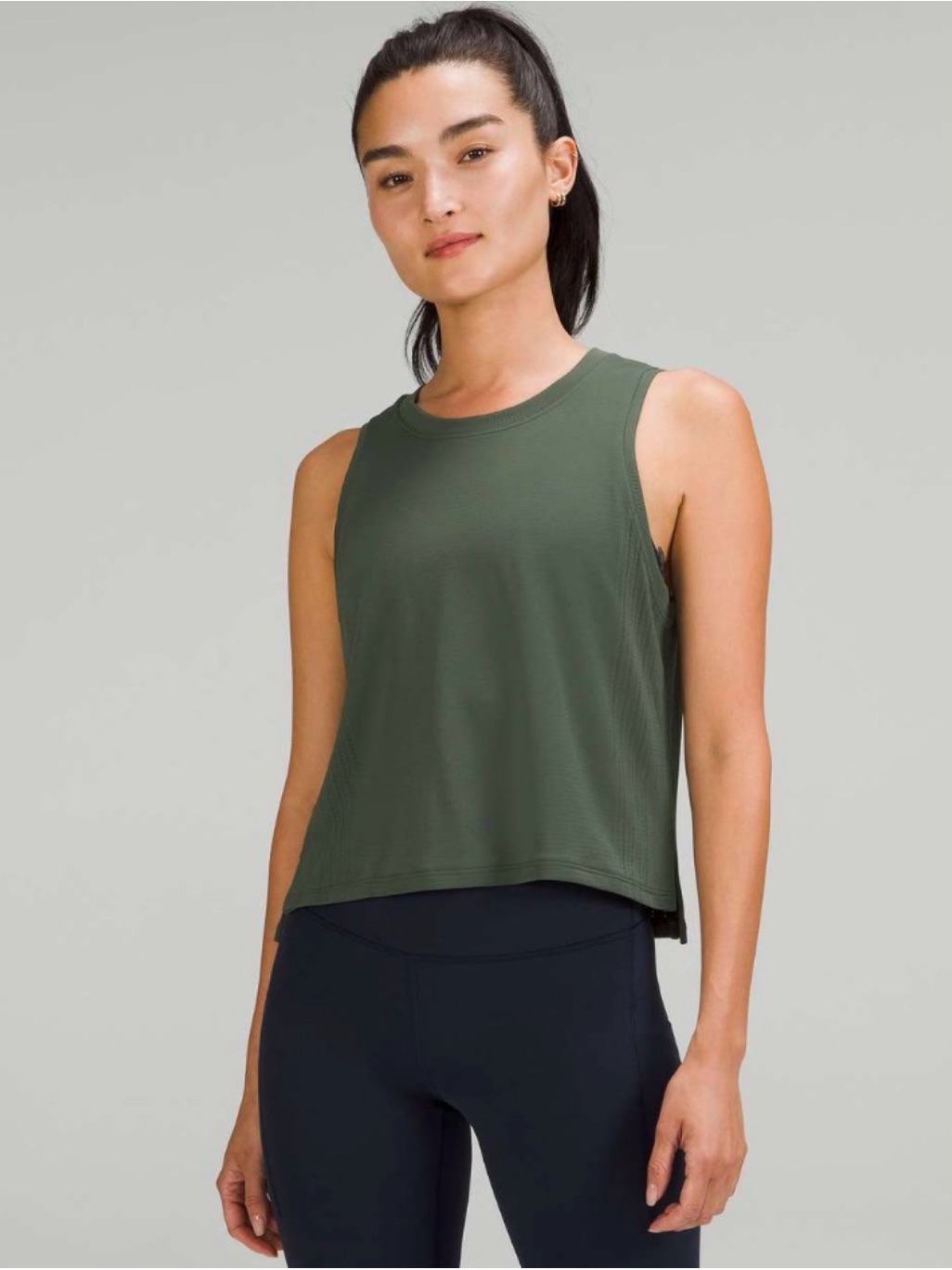 Lululemon Train To Be Tank Top Smoked Spruce / Smoked Spruce 4